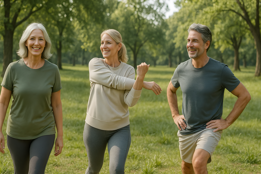 5 formas simples de mantenerte activo después de los 40