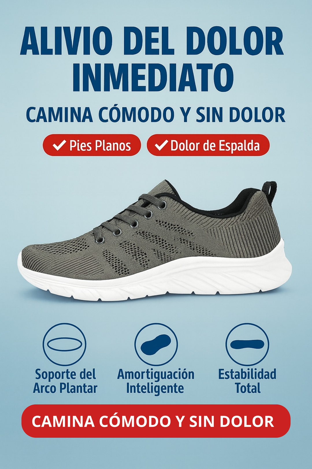 ZAPATILLAS AURA ACTIVAE® | LINEA ORTOPEDICA